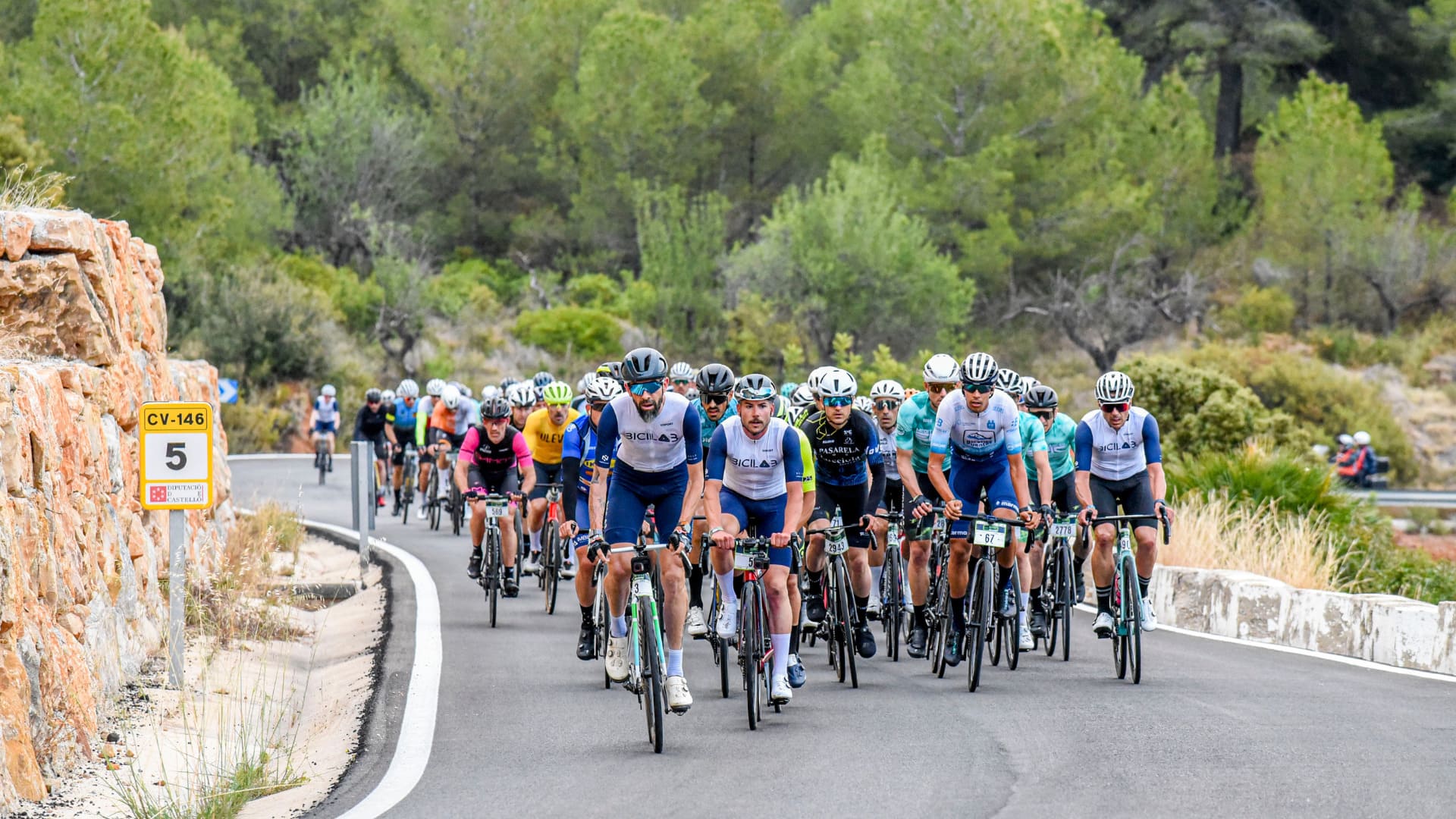 cubriendo la mediterranean epic gran fondo by rotor marcha cicloturista