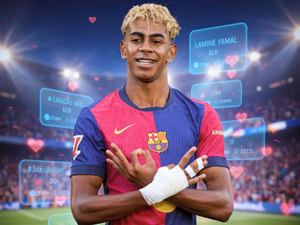 lamine yamal agencia de marketing para futbolistas