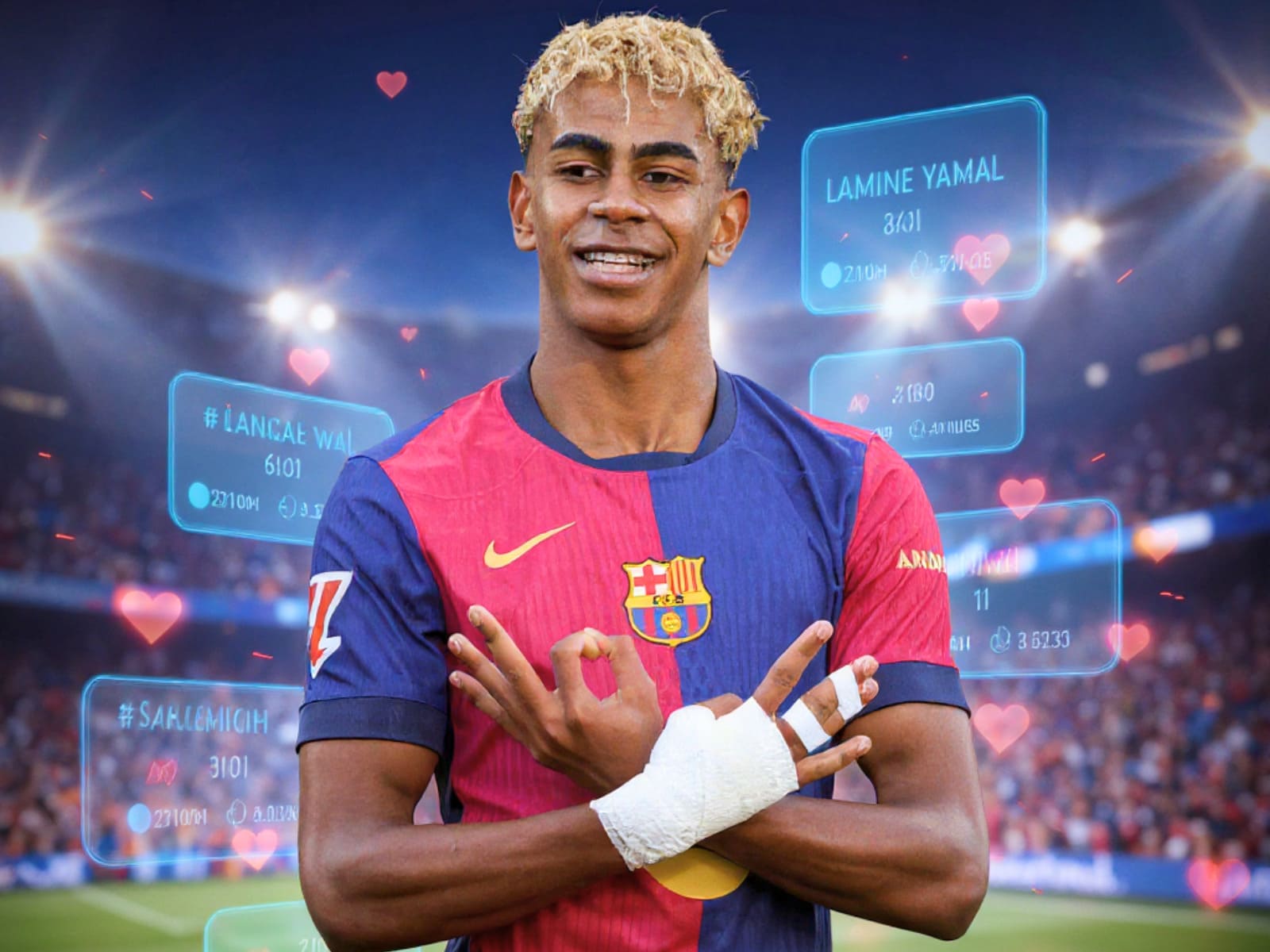 lamine yamal agencia de marketing para futbolistas